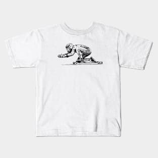 Londboard skater Kids T-Shirt